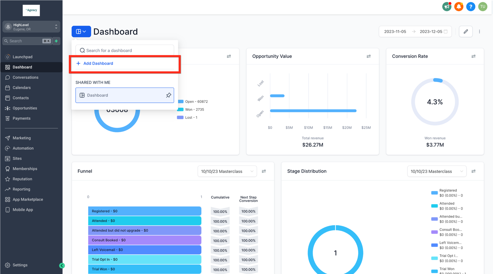 GoHighLevel Workflow Builder