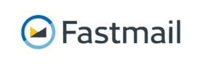 Fastmail logo with blue circle