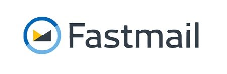 Fastmail logo with blue circle