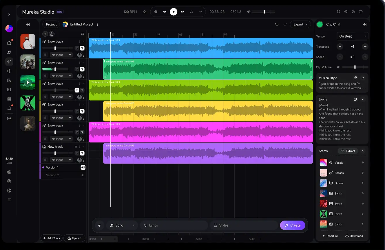 Mureka AI Interface