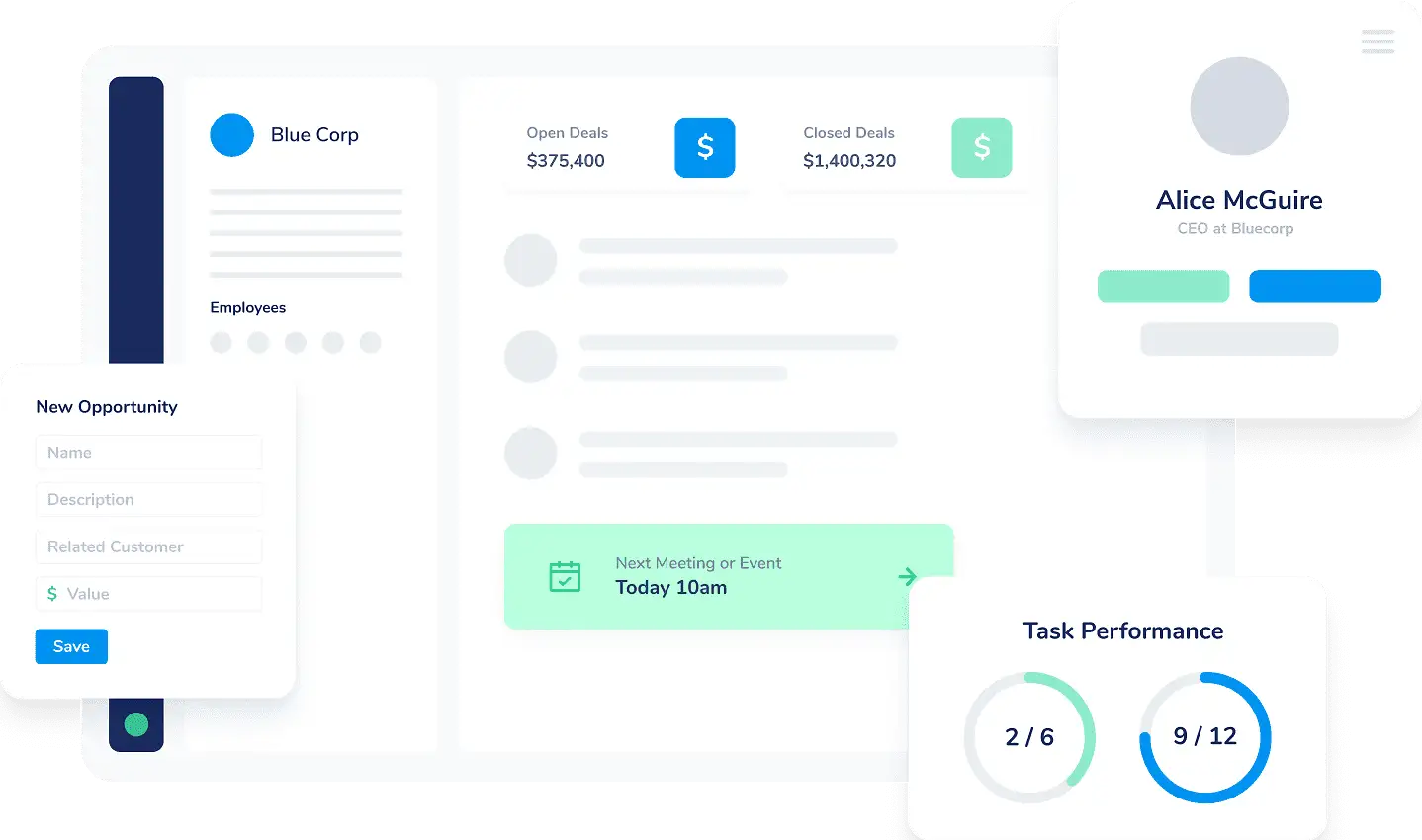 Capsule CRM Interface