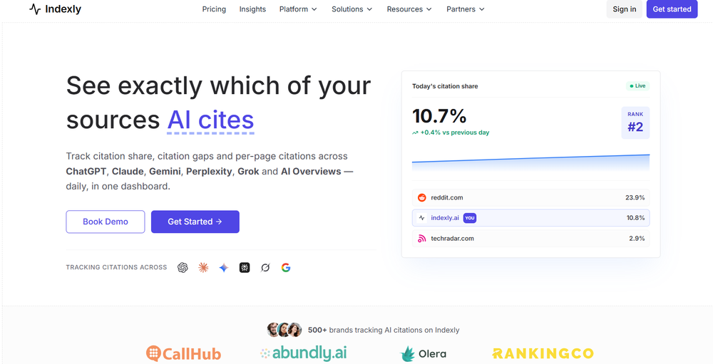 Indexly AI Interface