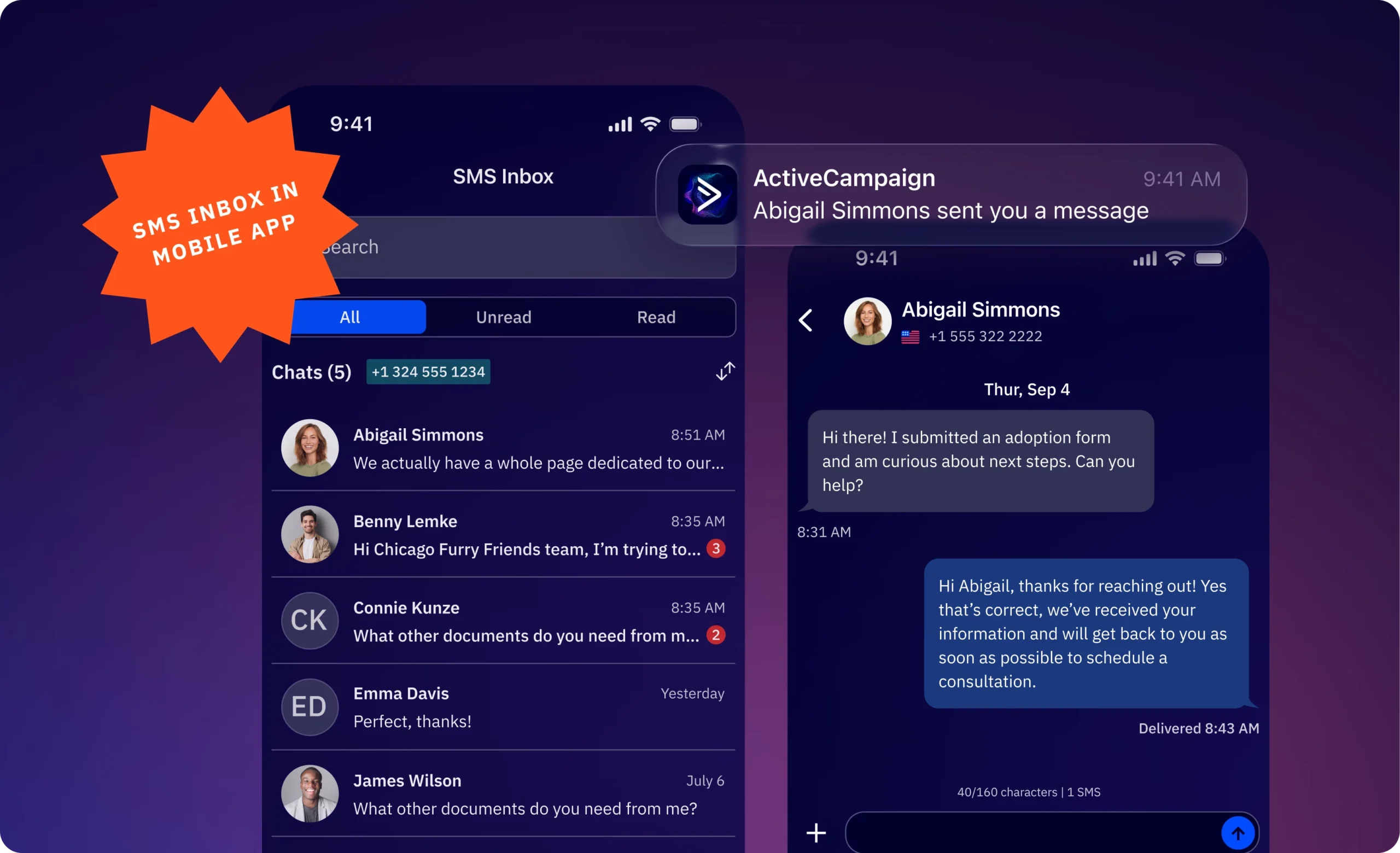 ActiveCampaign CRM Dashboard